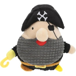 Squeaker Pirate-Captain Plush Toy