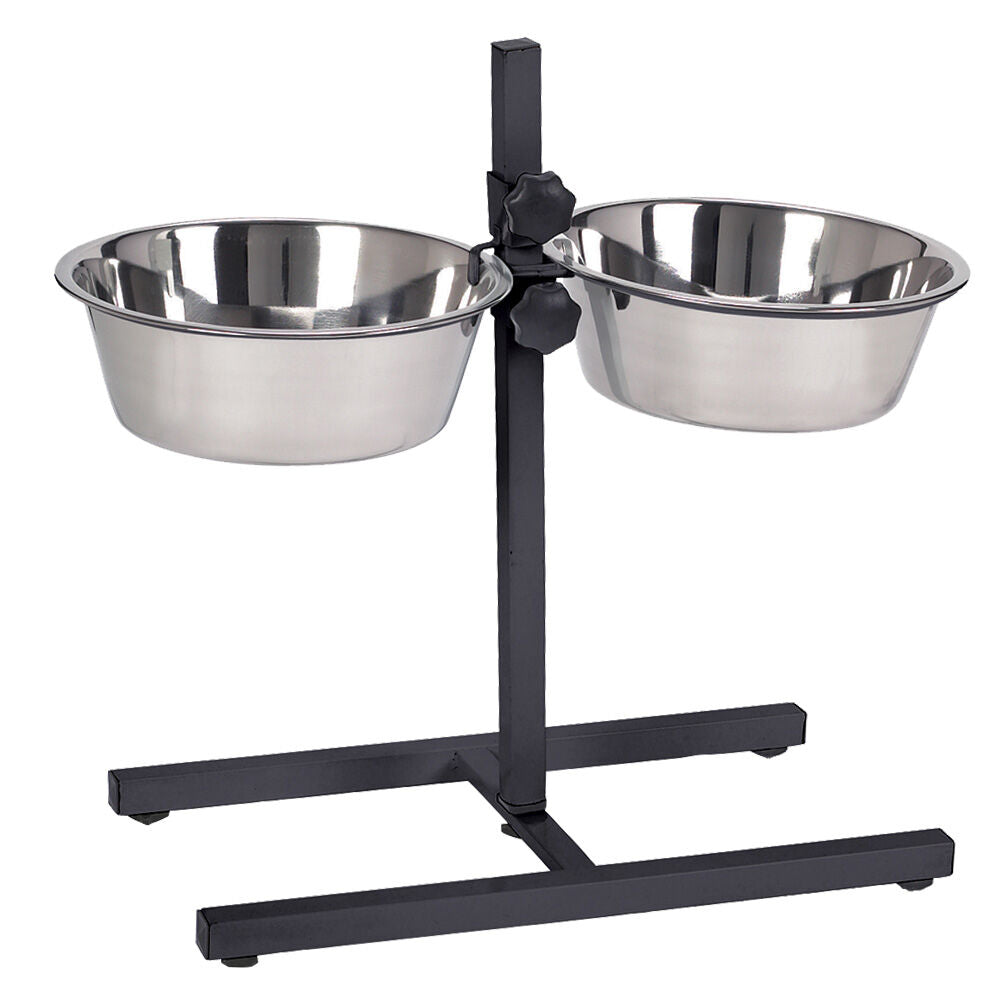 H-Shaped Elevated Pet Feeder