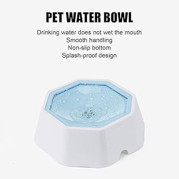 Pet Water Bowl Non-Spill