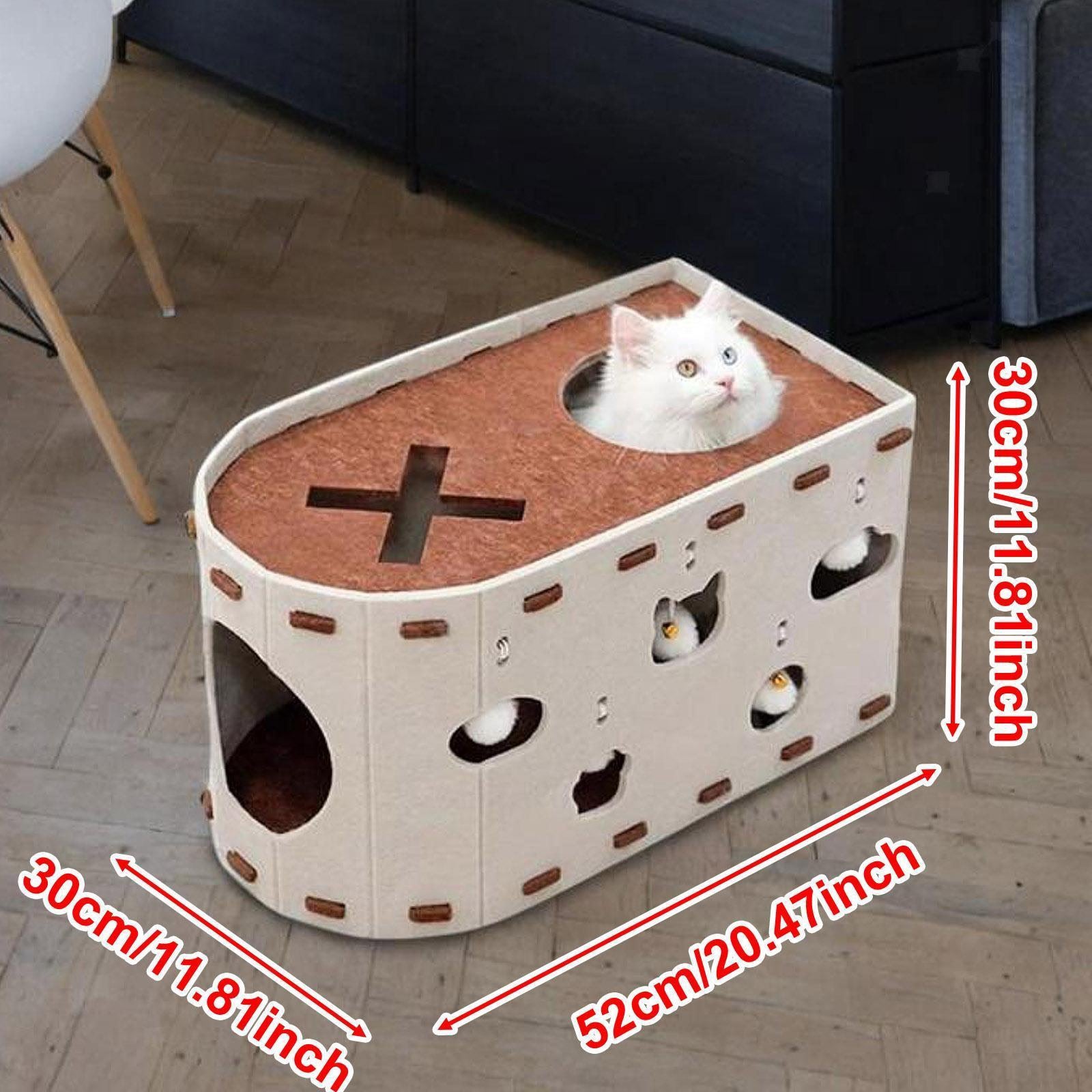 Interactive Cat House