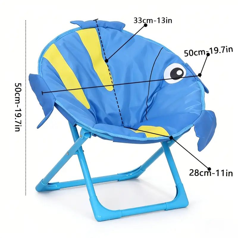 Moon Chair Fish-Themed