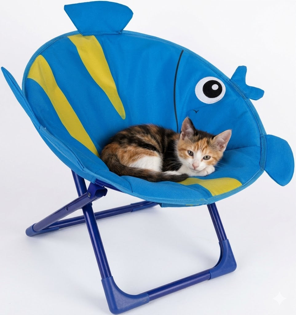Moon Chair Fish-Themed