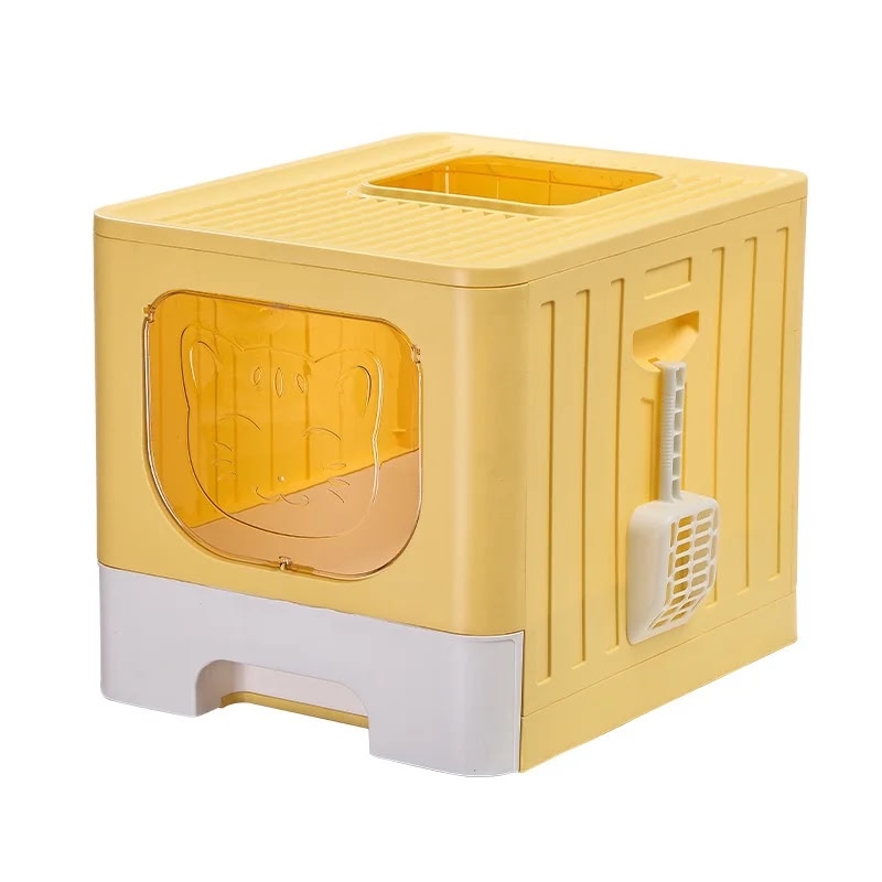 Enclosed Cat Litter Box