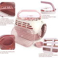 Pet carrier Dual-Door Access.