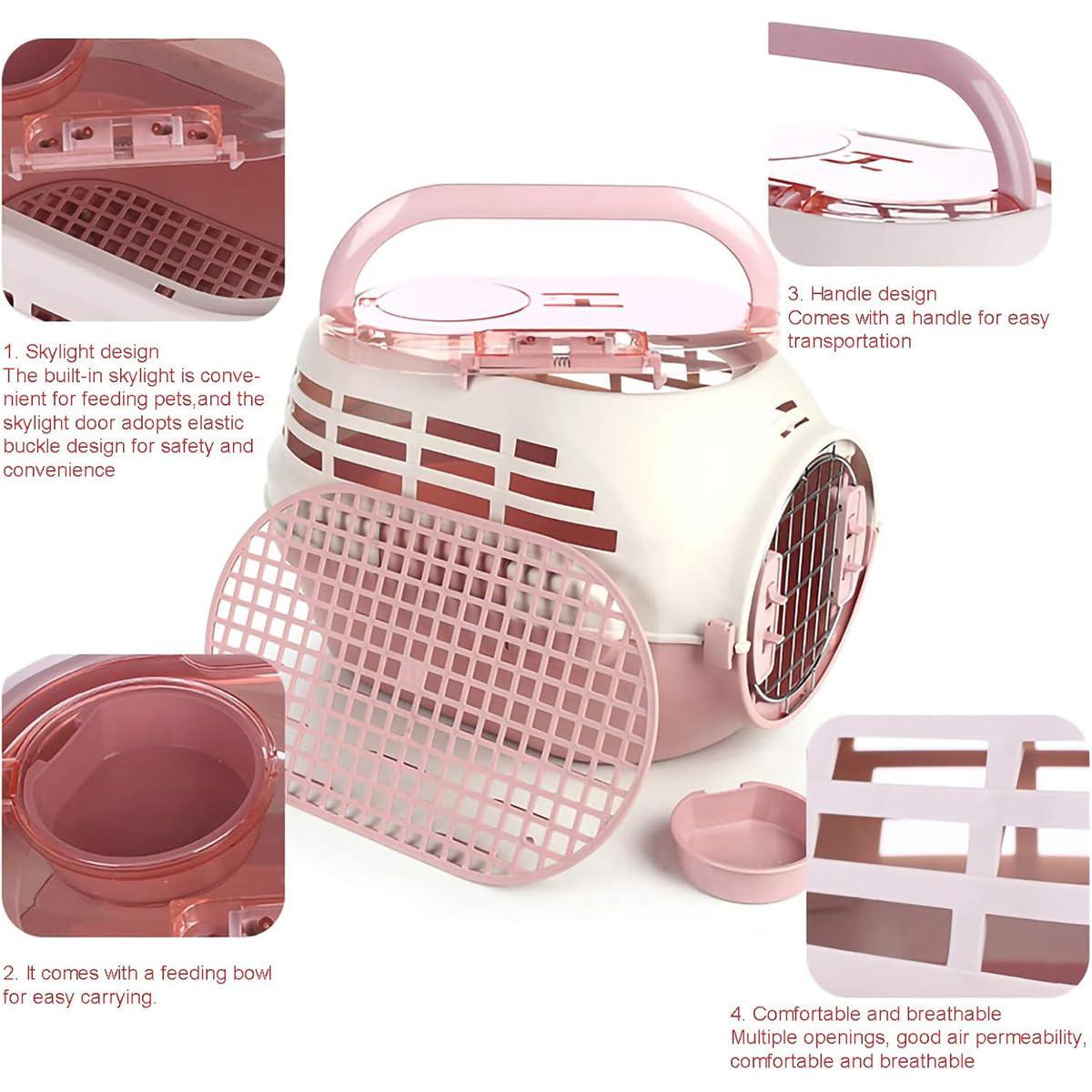 Pet carrier Dual-Door Access.