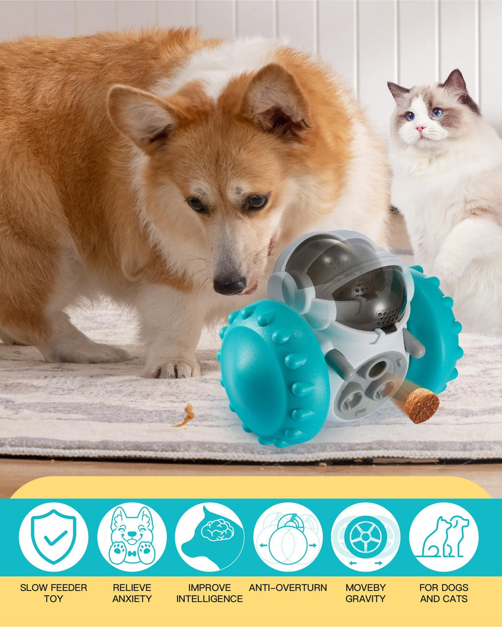 Robot Toy Treat Dispenser