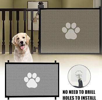 Portable pet barrier