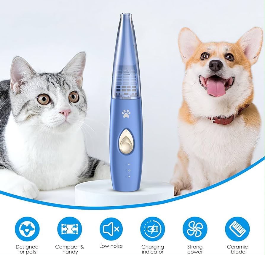 Lemulegu Vacuum Pet Hair Clipper