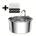 Stainless steel pet water fountain