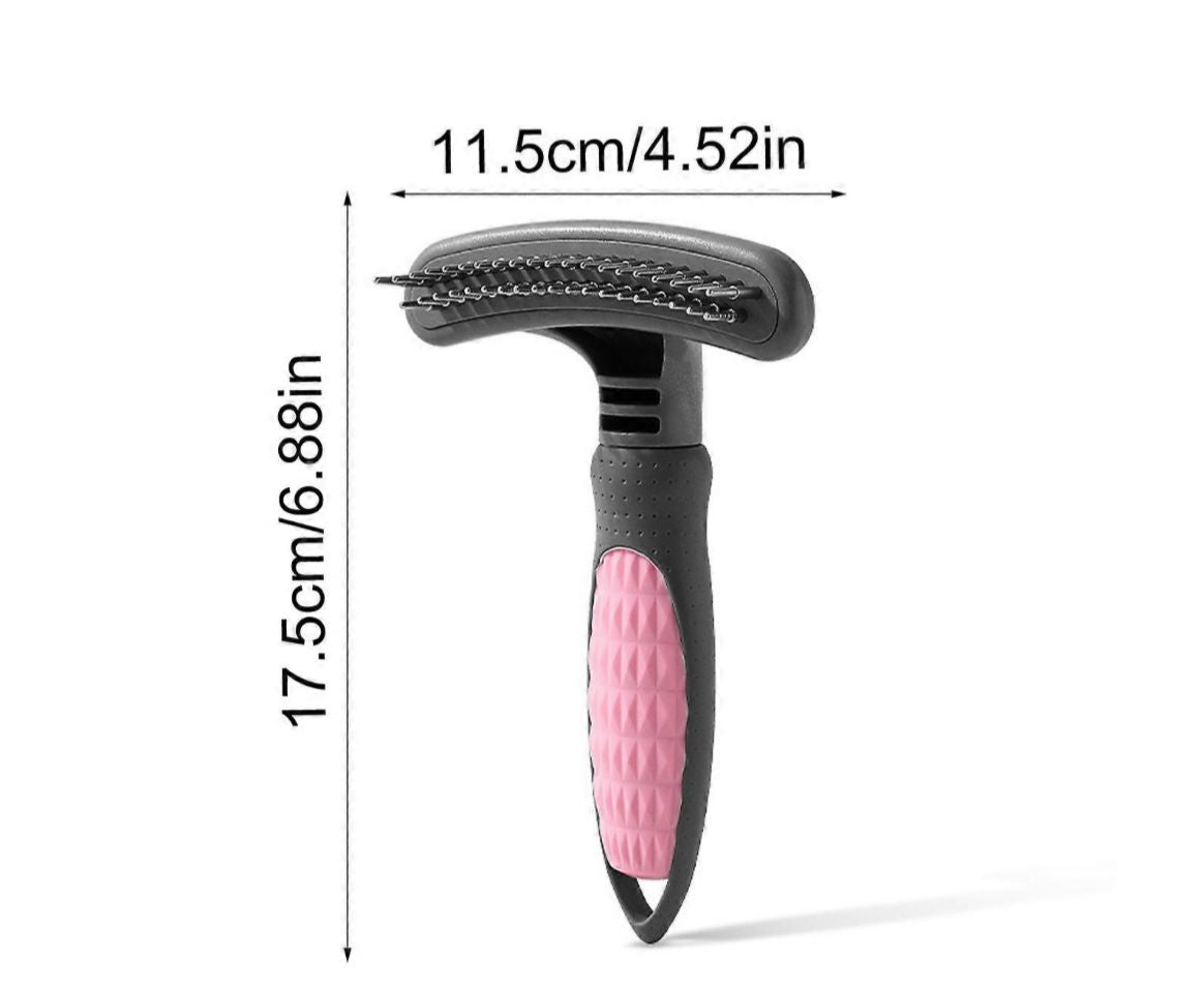 Double-row pet grooming