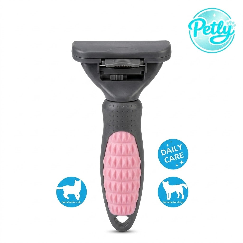 Self-Cleaning Grooming Brush