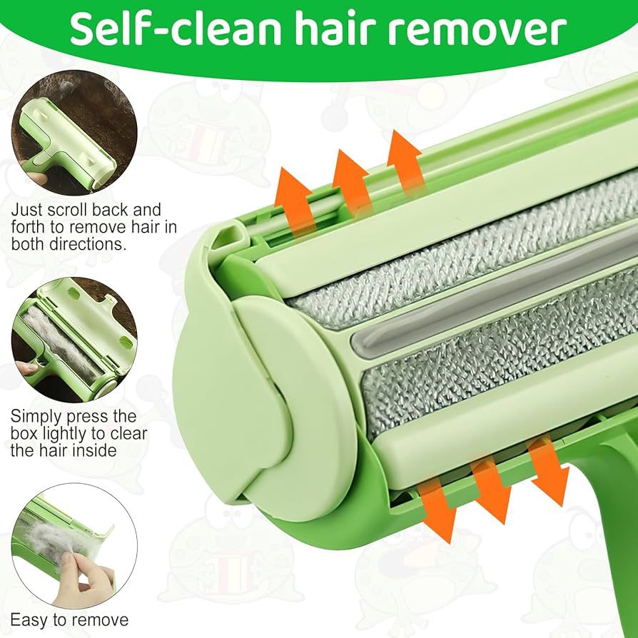 Reusable pet hair remover