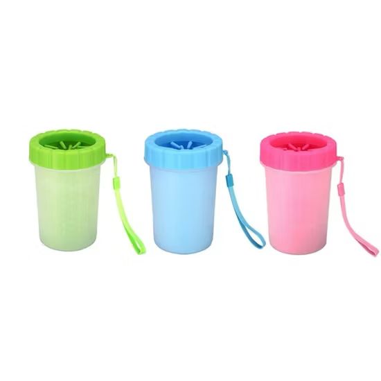 Pet paw cleaner cups