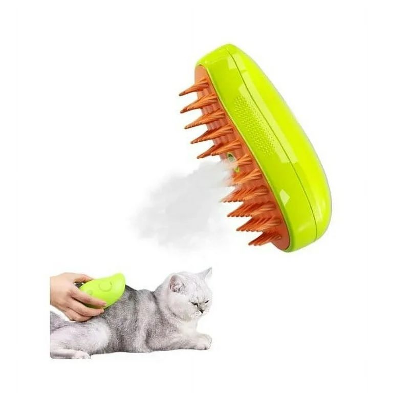 3-in-1 Electric Steam Pet Grooming Brush.