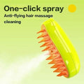 3-in-1 Electric Steam Pet Grooming Brush.
