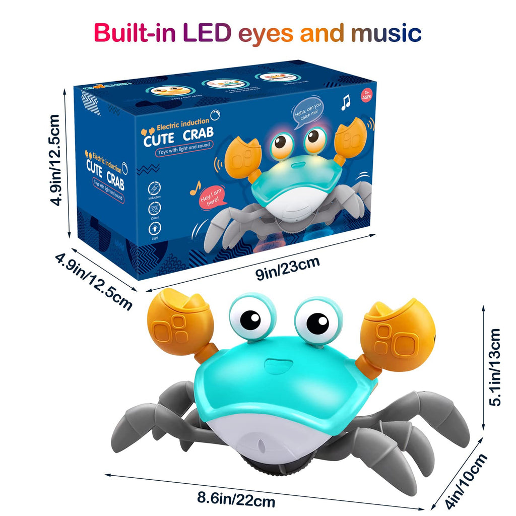 Interactive Scuttling Crab Toy