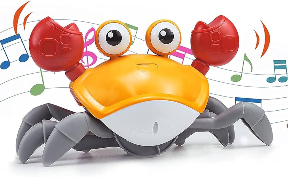 Interactive Scuttling Crab Toy