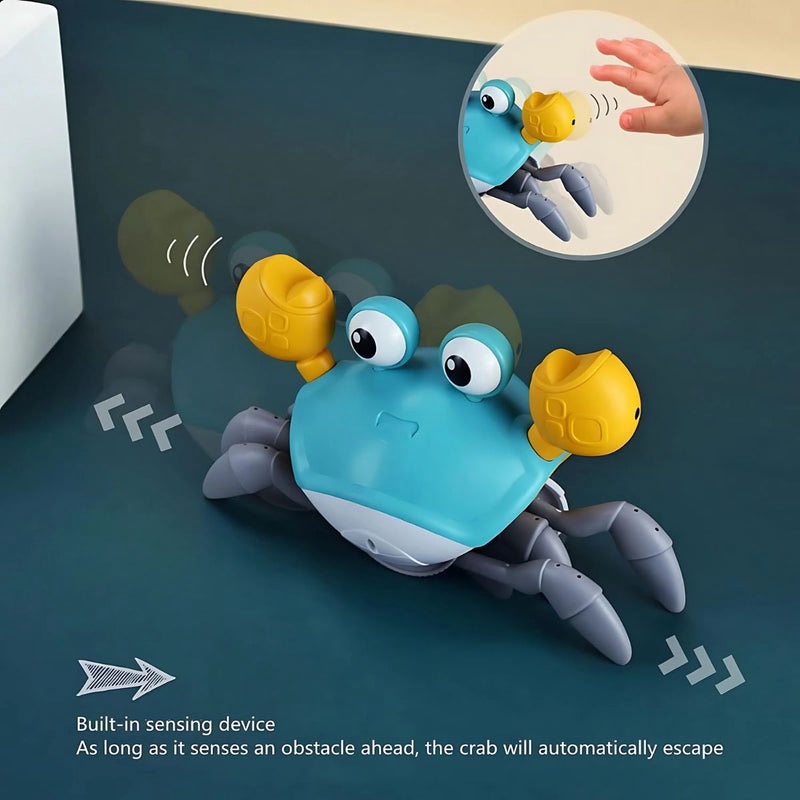 Interactive Scuttling Crab Toy