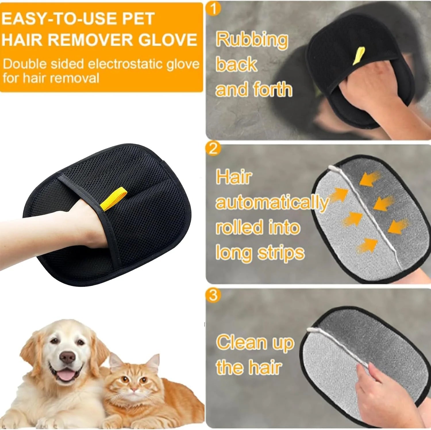 Pet Hair Removal Glove